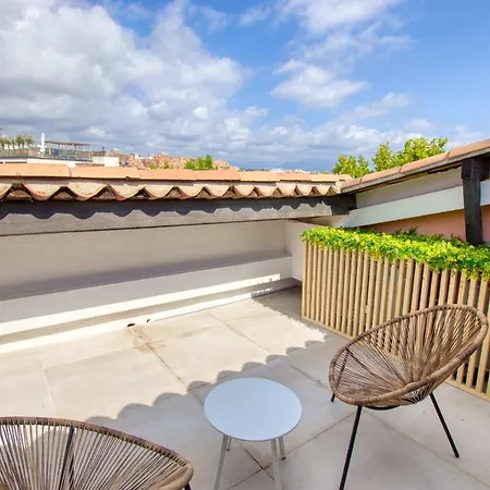 Appartement Duplex Vieil 3 Parking Avec Vue Wifi - Limestay Antibes