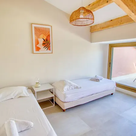Duplex Vieil 3 Parking Avec Vue Wifi - Limestay Appartement Antibes