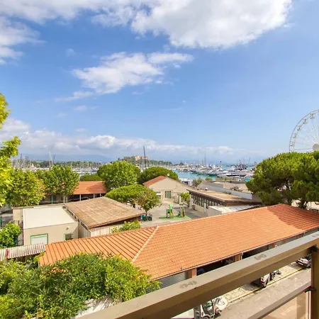 Appartement Duplex Vieil 3 Parking Avec Vue Wifi - Limestay Antibes