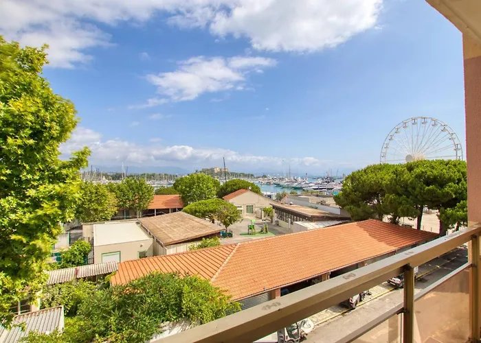 Duplex Vieil 3 Parking Avec Vue Wifi - Limestay Appartamento Antibes